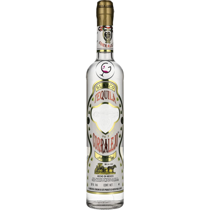 TEQUILA CORRALEJO BLANCO 100%AGAVE 38% LT.1