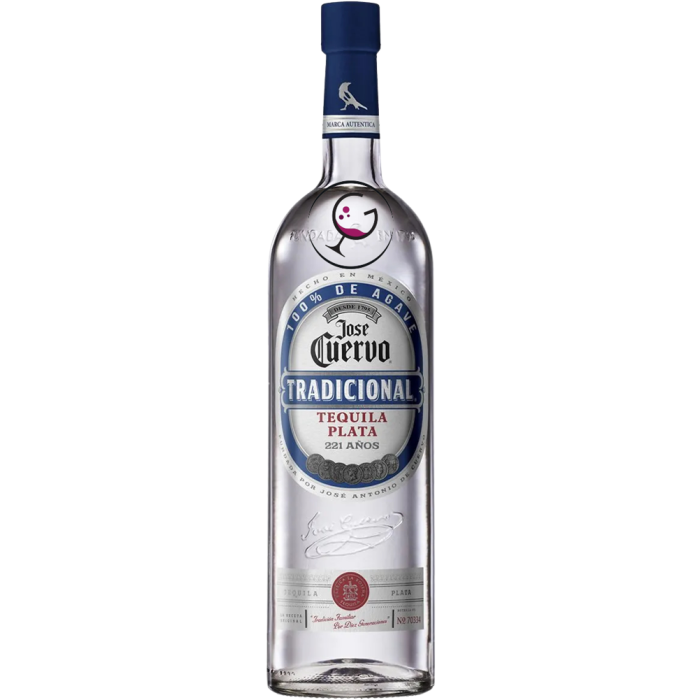 TEQUILA J.CUERVO TRADICIONAL BLANCO 100%AGAVE 38% CL.70