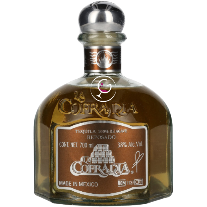 TEQUILA LA COFRADIA REPOSADO 100%AGAVE 38% CL.70