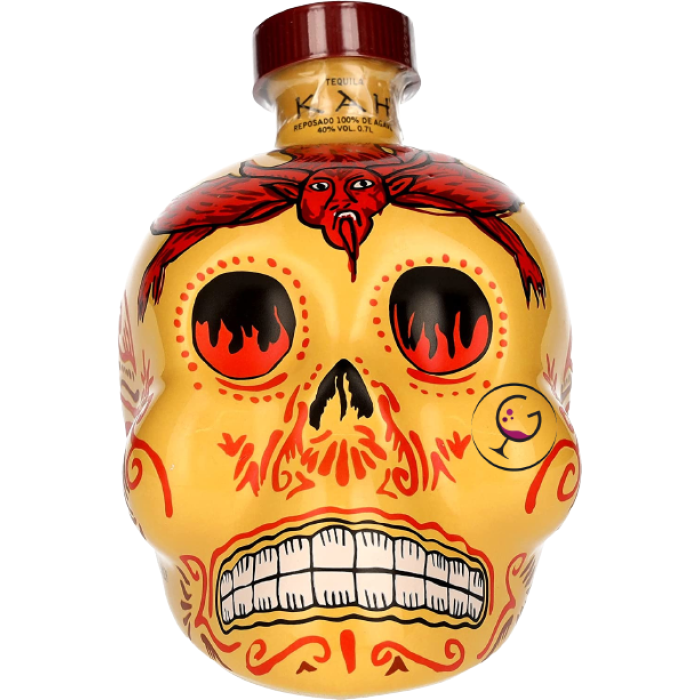 TEQUILA KAH REPOSADO 100%AGAVE 40% CL.70