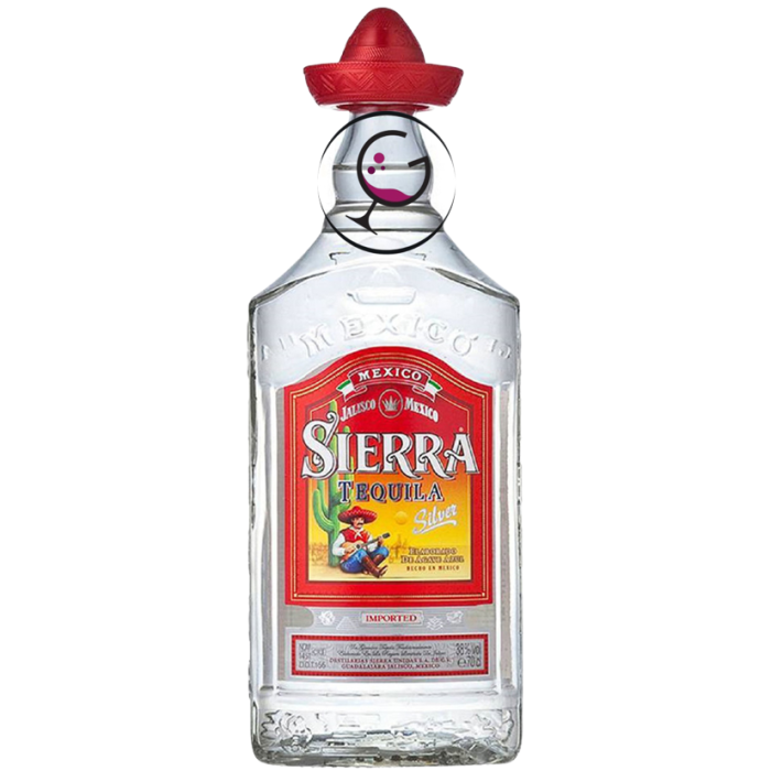 TEQUILA SIERRA SILVER AGAVE WEBER 38% CL.70