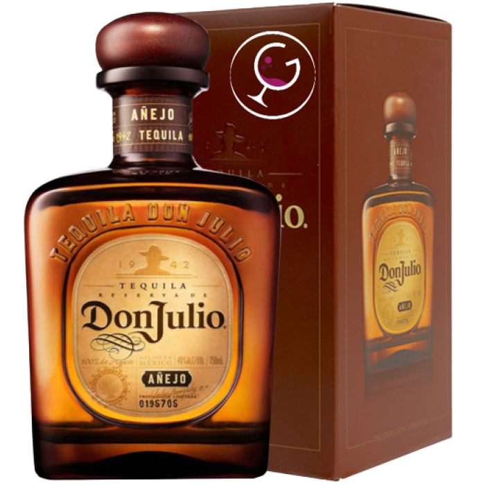 TEQUILA DON JULIO ANEJO 100%AGAVE 38% CL.70 GB