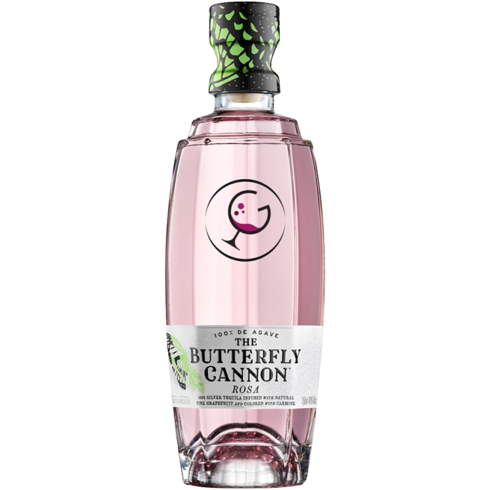 TEQUILA BUTTERFLY CANNON ROSA 100%AGAVE 40% CL.50