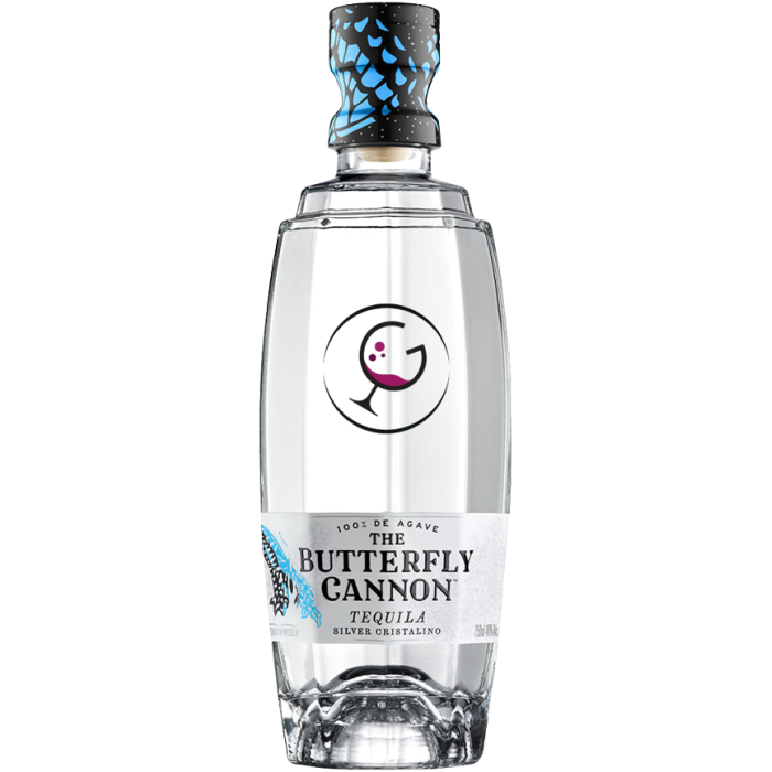 TEQUILA BUTTERFLY CANNON SILVER 100%AGAVE 40% CL.50