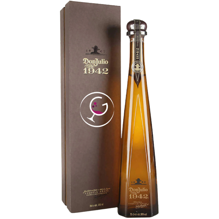 TEQUILA DON JULIO 1942 100%AGAVE 38% CL.70