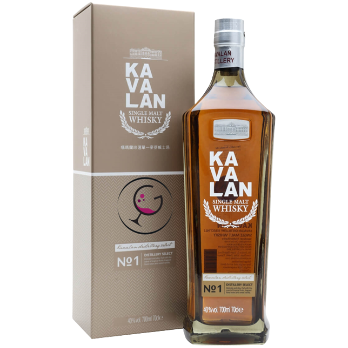 WHISKY KAVALAN DISTILLERY SELECT N°1 40% CL.70