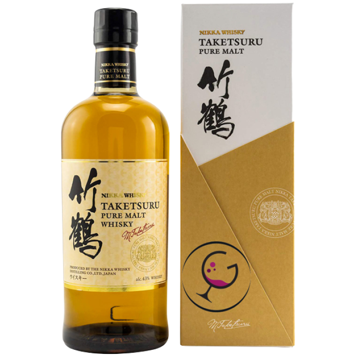 WHISKY NIKKA TAKETSURU PURE MALT 43% CL.70