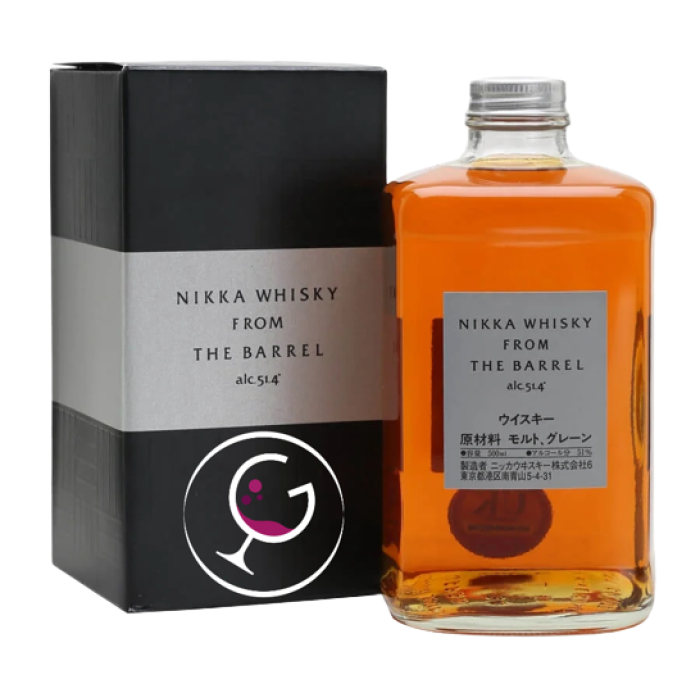 WHISKY NIKKA FROM THE BARREL 51,4% CL.50 -GB-