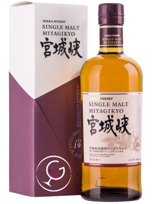 WHISKY NIKKA MIYAGIKYO SINGLE MALT 45% CL.70