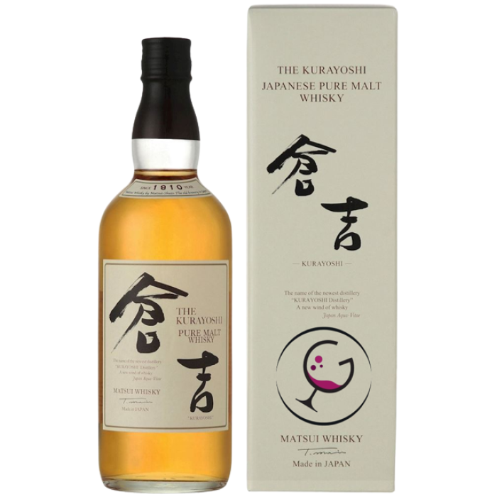 WHISKY KURAYOSHI PURE MALT 43% CL.70