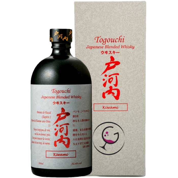 WHISKY TOGOUCHI KIWAMI BLENDED 40% CL.70