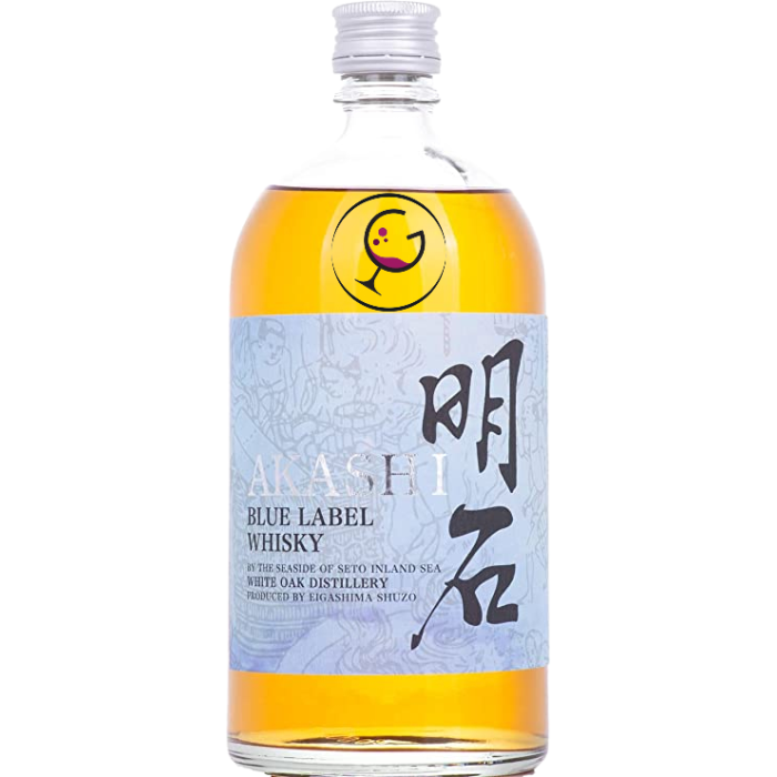 WHISKY AKASHI BLENDED BLUE 40% CL.70