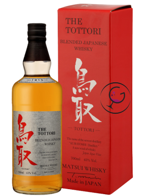 WHISKY TOTTORI BLENDED 43% CL.70