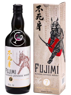 WHISKY FUJIMI 7 VIRTU' SAMURAI 40% CL.70 GB