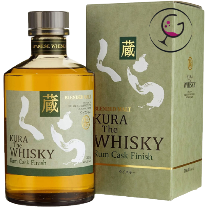 WHISKY KURA BLENDED MALT RHUM CASK 40% CL.70