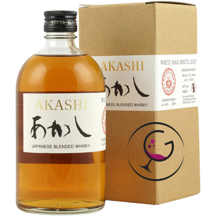 WHISKY AKASHI BLENDED WHITE OAK 40% CL.50 GB