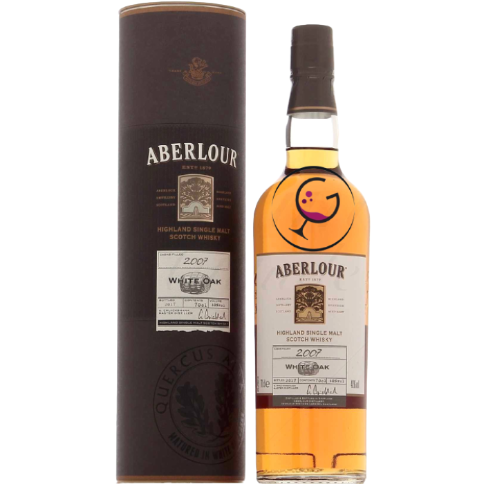 WHISKY ABERLOUR WHITE OAK 2007-2017 40% CL.70 TUBO