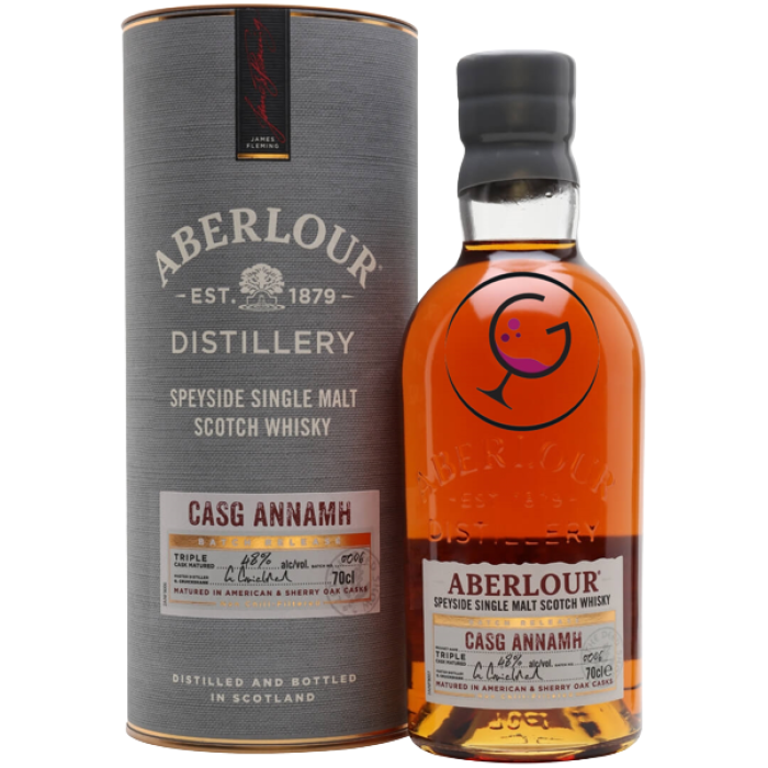 WHISKY ABERLOUR CASG ANNAMH 48% CL.70 TUBO