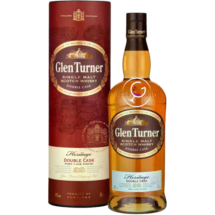 WHISKY GLEN TURNER HERITAGE DOUBLE CASK 40% CL.70