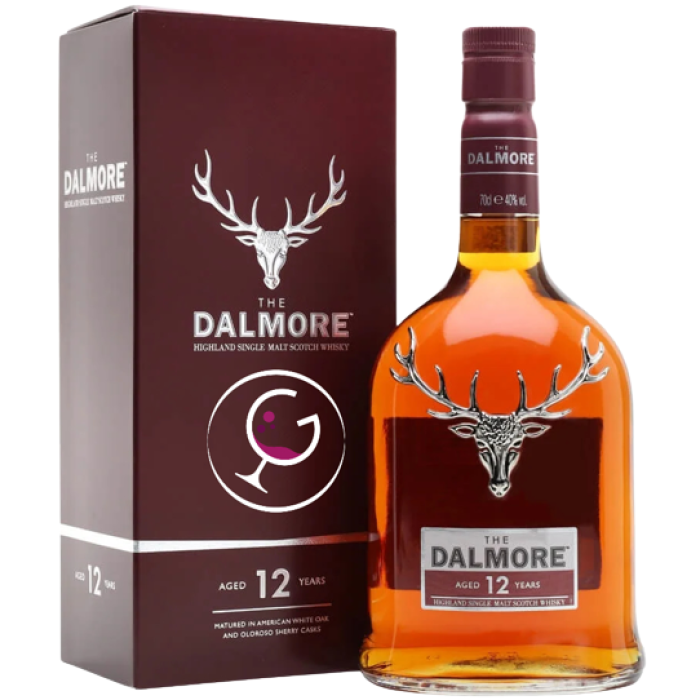 WHISKY DALMORE 12Y 40% CL.70 GB