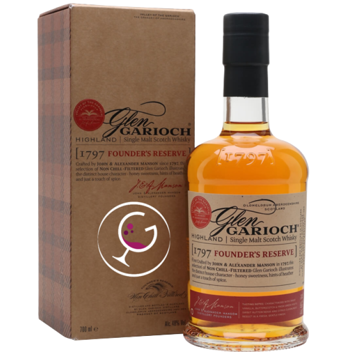 WHISKY GLEN GARIOCH 1797 FOUNDER'S RESERVE 48% LT.1