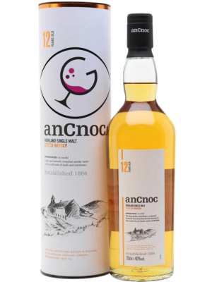 WHISKY ANCNOC 12Y 40% CL.70 TUBO
