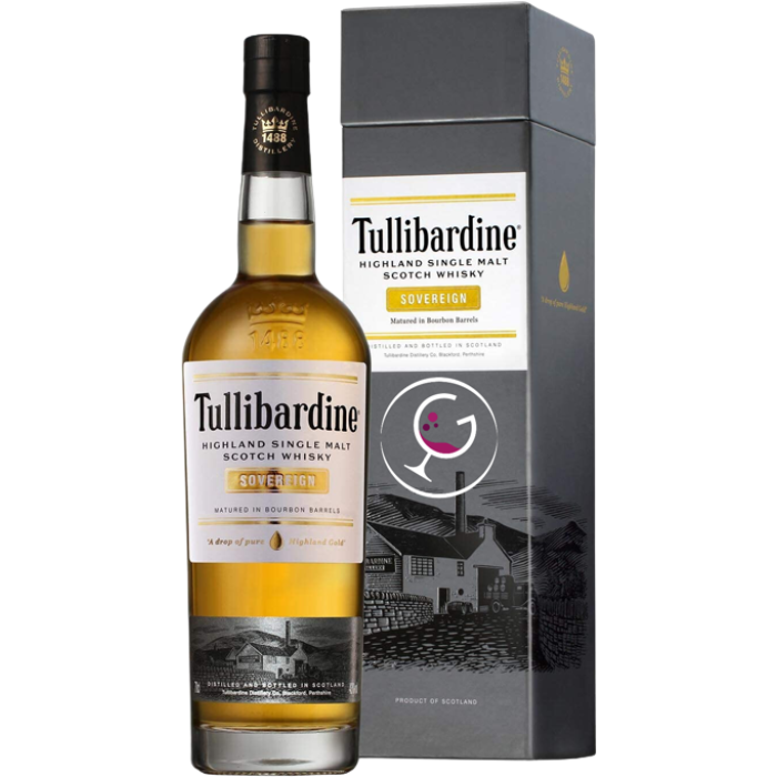 WHISKY TULLIBARDINE SOVEREIGN 43% CL.70