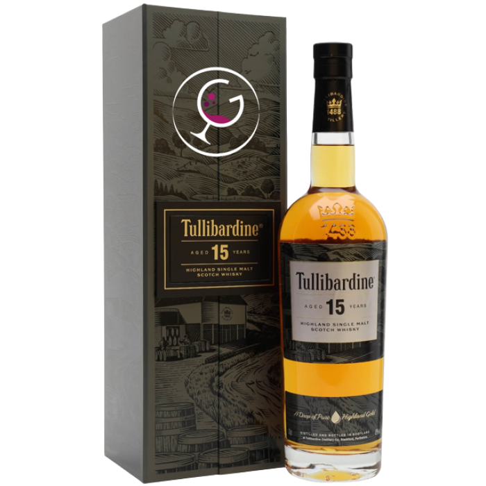 WHISKY TULLIBARDINE 15Y 43% CL.70 GB