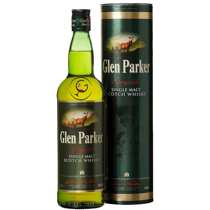 WHISKY GLEN PARKER 40% CL.70 TUBO