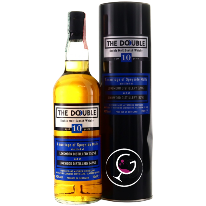 WHISKY THE DOUBLE SPEYSIDE MALT 10Y 40% CL.70 GB