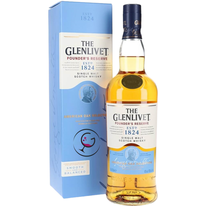 WHISKY GLENLIVET FOUNDER'S RESERVE 40% CL.70 GB