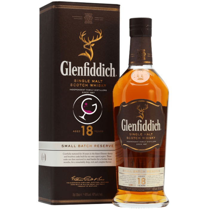 WHISKY GLENFIDDICH 18Y BATCH 3442 40% CL.70