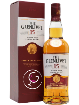 WHISKY GLENLIVET 15Y FRENCH OAK RESERVE 40% CL.70