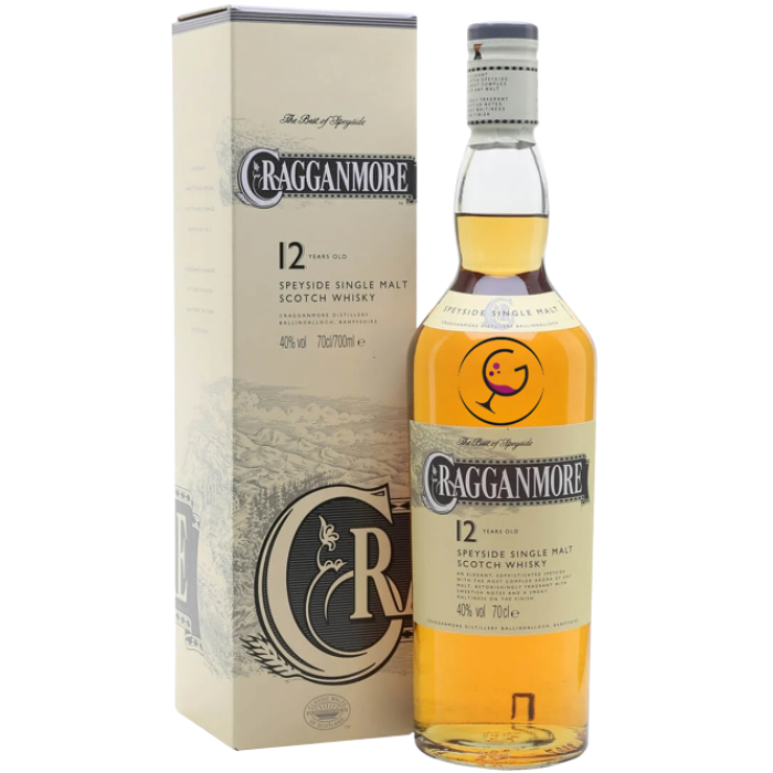 WHISKY CRAGGANMORE 12Y 40% CL.70 GB