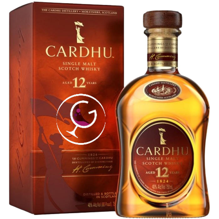 WHISKY CARDHU 12Y 40% CL.70 GB