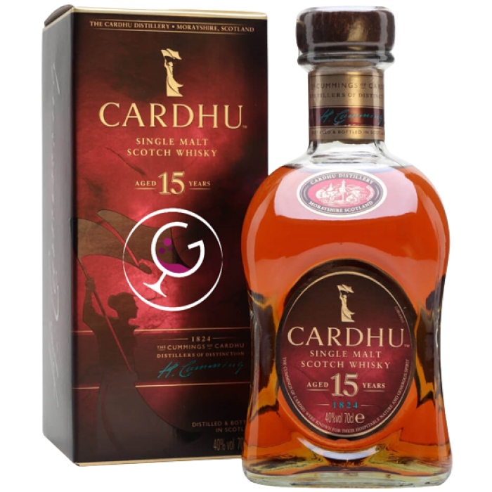 WHISKY CARDHU 15Y 40% CL.70 GB