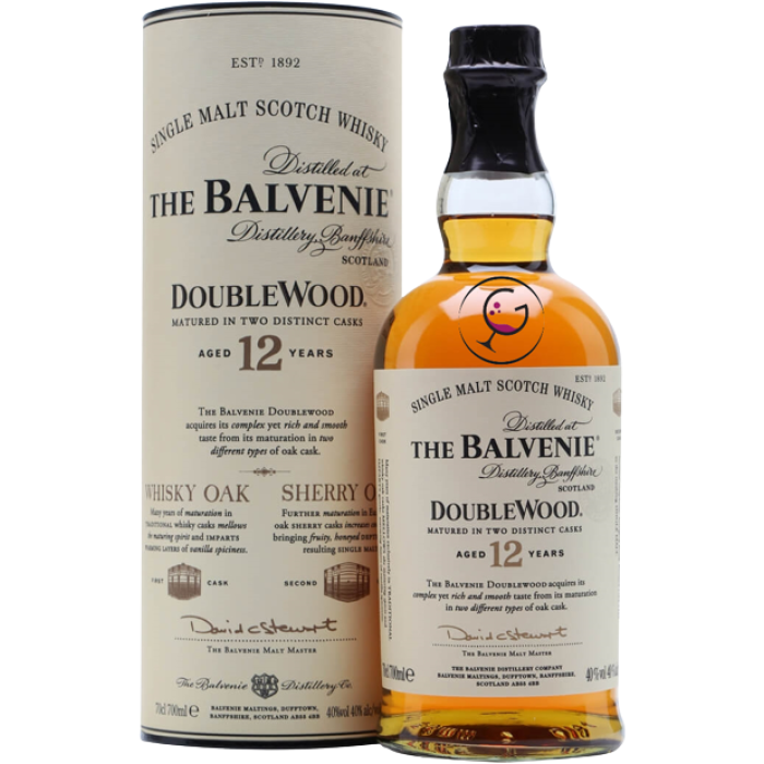 WHISKY BALVENIE 12Y DOUBLE WOOD 43% CL.70 GB