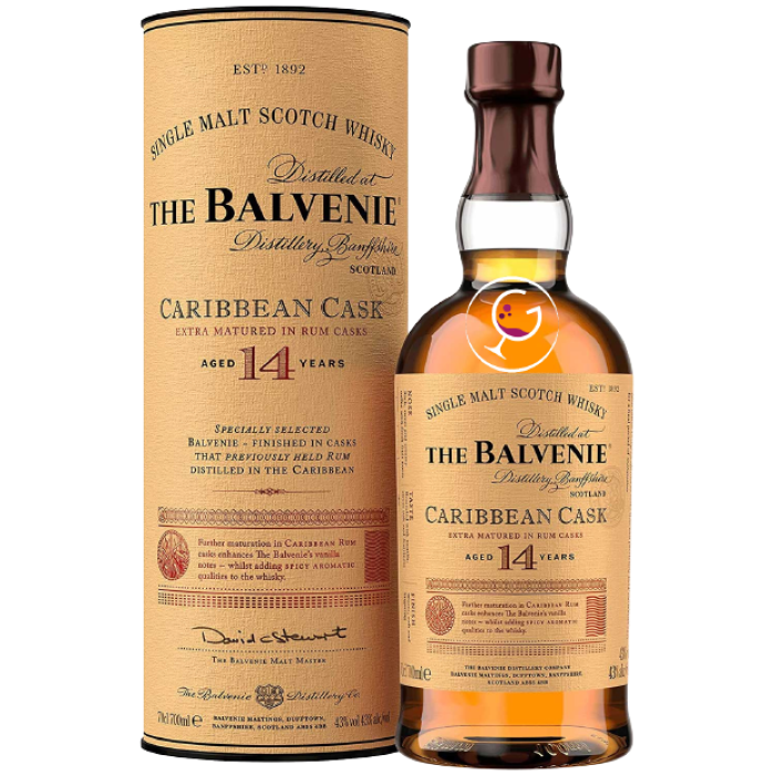 WHISKY BALVENIE 14Y CARIBBEAN CASK 43% CL.70