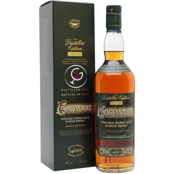 WHISKY CRAGGANMORE 2008-2020 DISTILLER ED. 40% CL.70