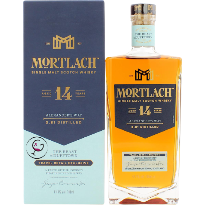 WHISKY MORTLACH 14Y 43,4% CL.70 GB