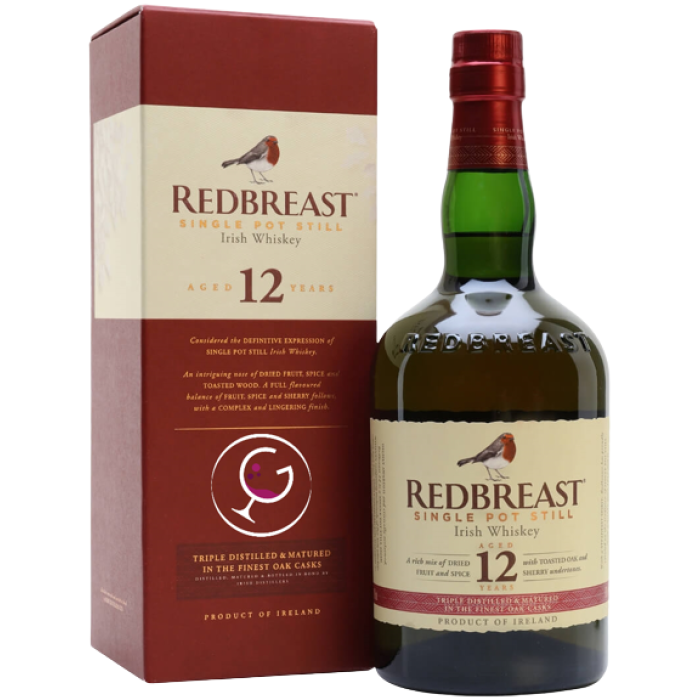 WHISKY REDBREAST IRISH 12Y 40% CL.70