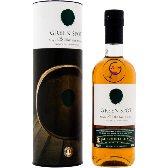 WHISKY MITCHELLS IRISH GREEN SPOT 40% CL.70 TUBO