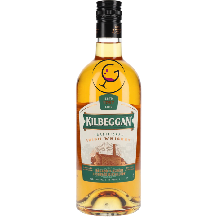 WHISKY KILBEGGAN IRISH TRADITIONAL 40% LT.1