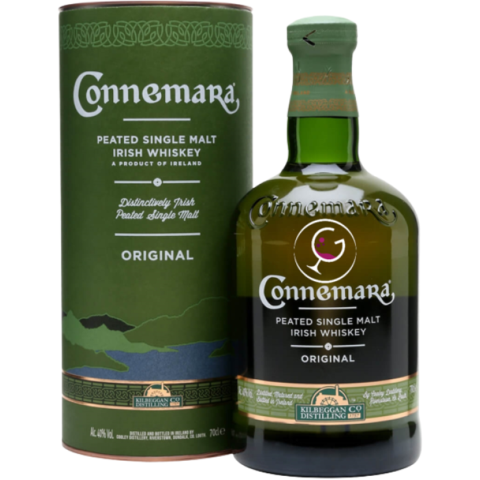 WHISKY CONNEMARA IRISH PEATED SINGLE M.40% CL.70 TUBO