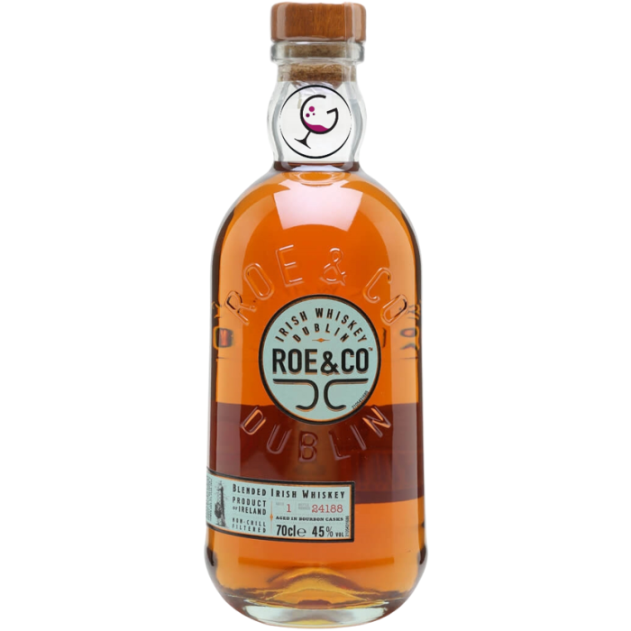 WHISKY ROE&CO. IRISH BLENDED 45% CL.70