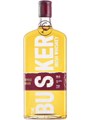 WHISKY THE BUSKER SINGLE GRAIN IRISH 44,3% CL.70