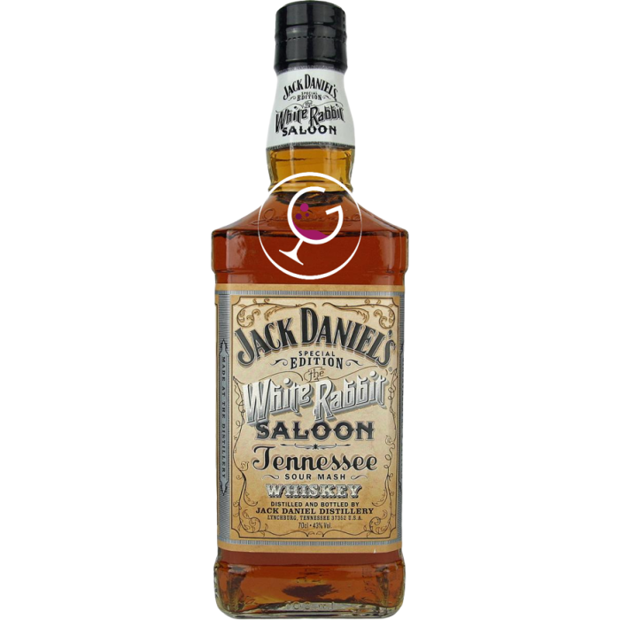 WHISKY JACK DANIEL'S 120*WHITE RABBIT SALOON 43% CL.70