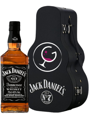 WHISKY JACK DANIEL'S GUITAR BOX EDITION 40% CL.70