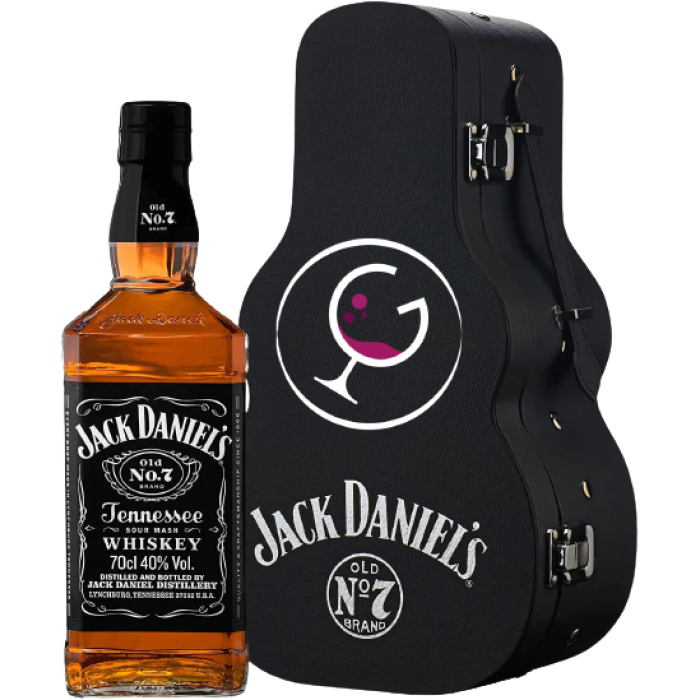 WHISKY JACK DANIEL'S GUITAR BOX EDITION 40% CL.70