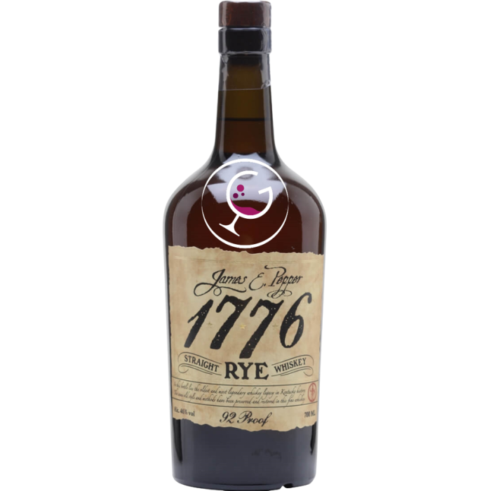 WHISKY JAMES E.PEPPER 1776 RYE 46% CL.70